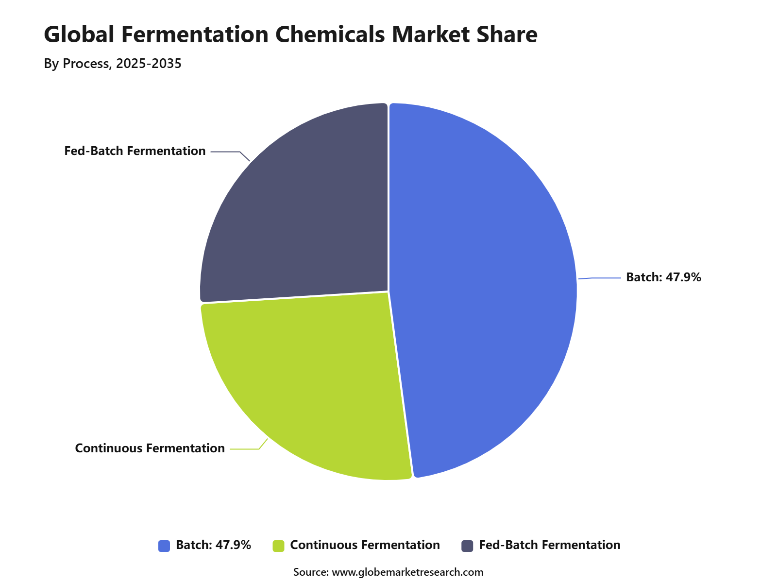 Global Fermentation Chemicals Market Share