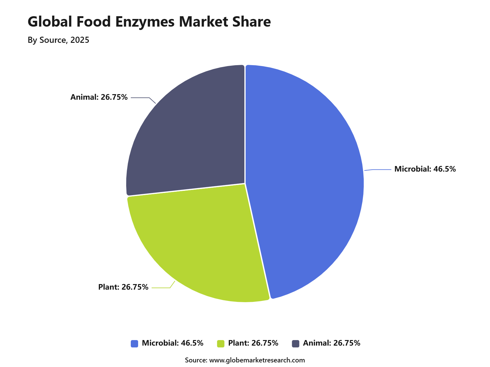 Global Food Enzymes Market Share
